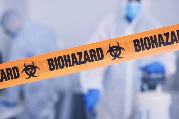Professional Biohazard technician working in Stamford, NE